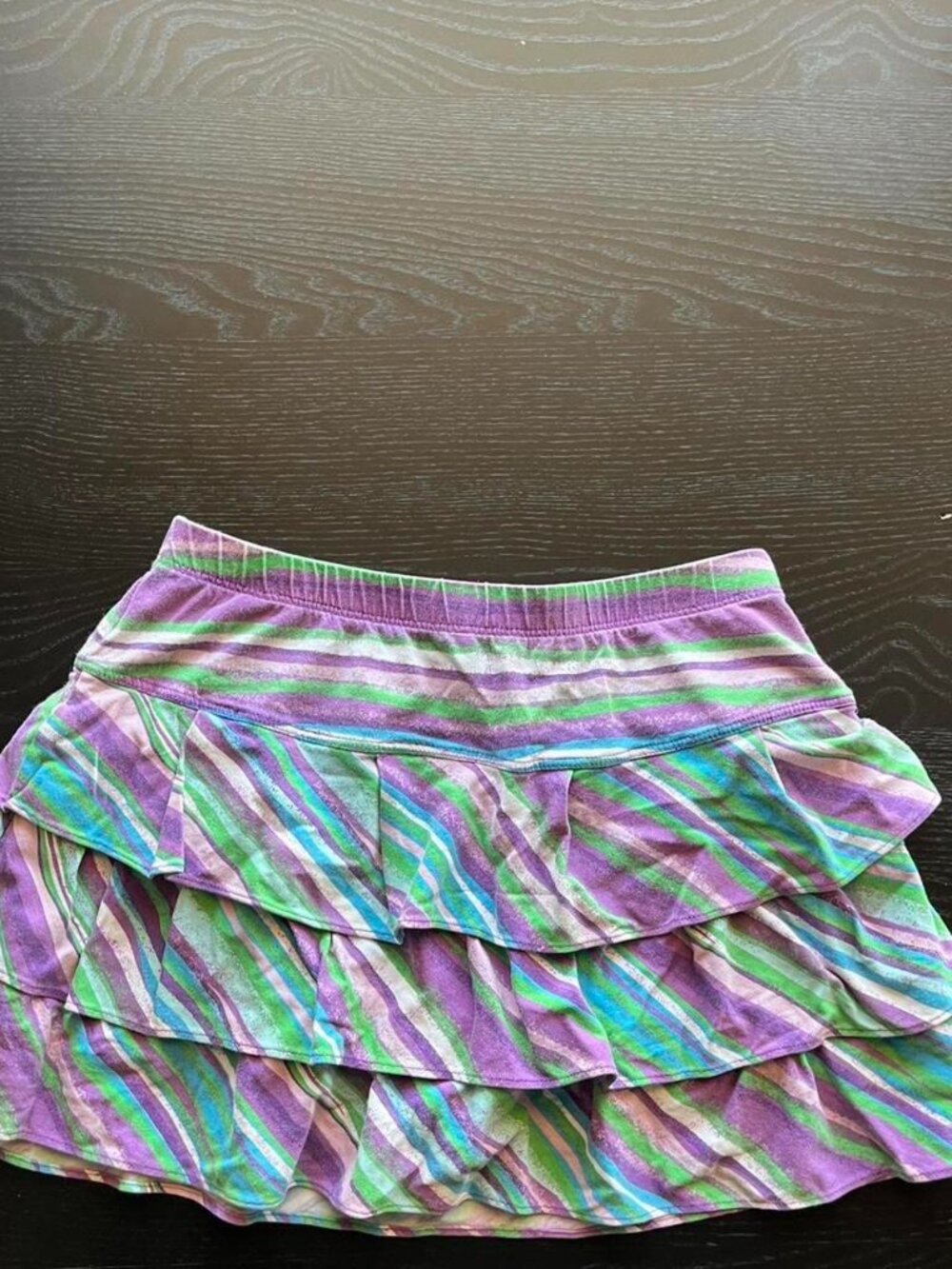The Children's Place Striped Ruffle Skort